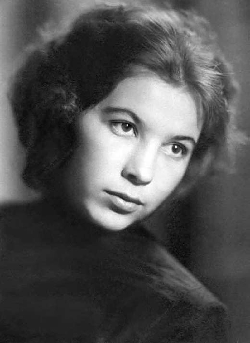 Раиса Титаренко в молодые годы