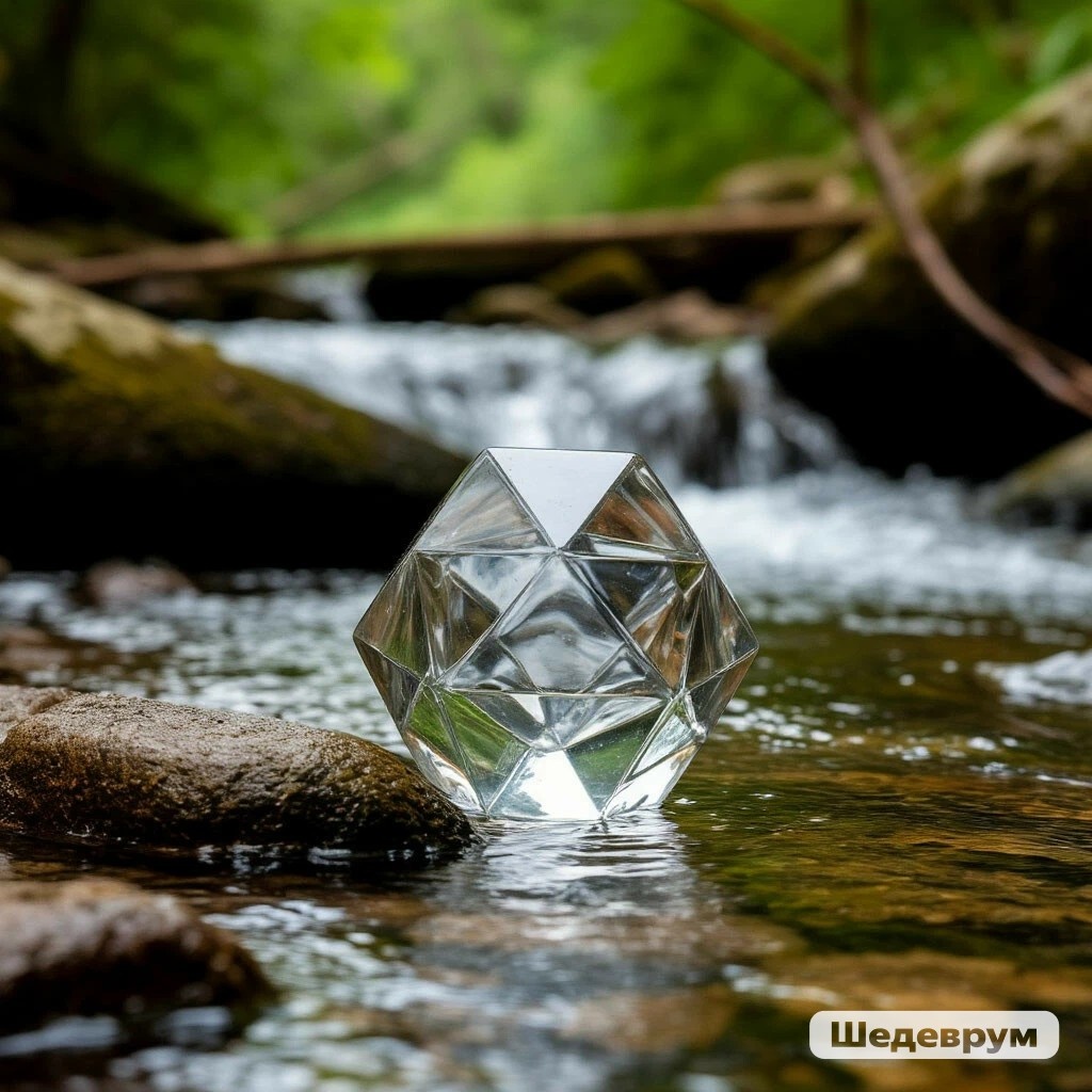 Сгенерировано ИИ (икосаэдр)