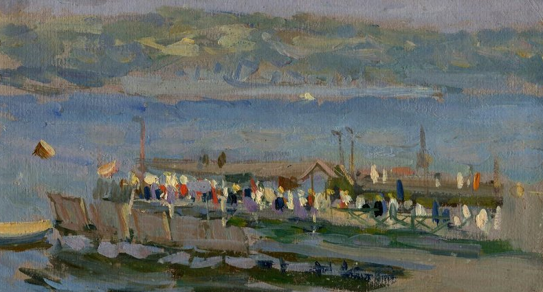 Пристань. 1941