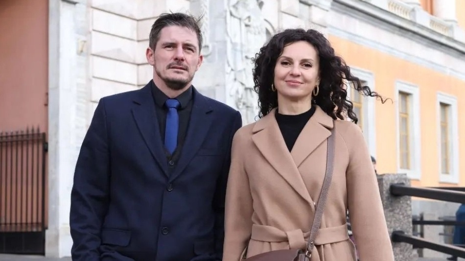 Инна Анциферова и Дмитрий Паламарчук 