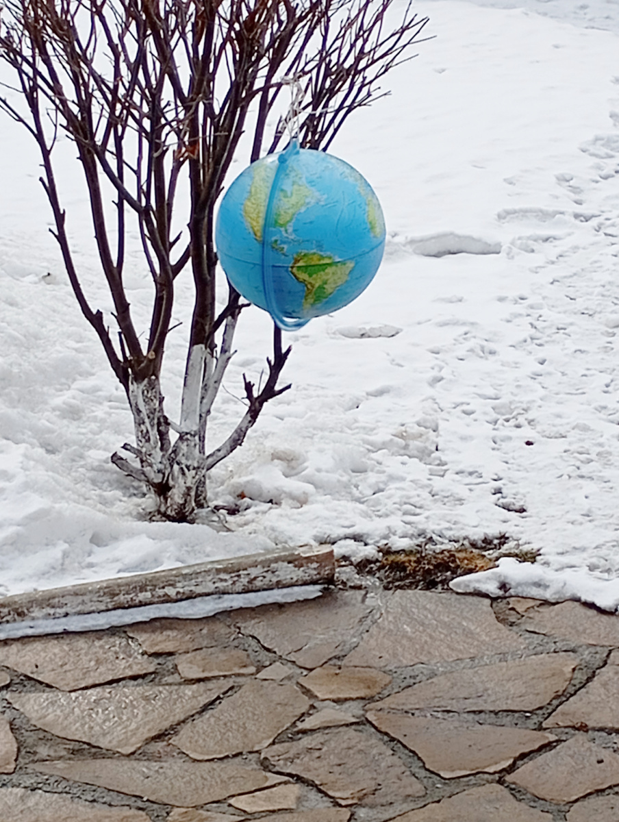 Не крутите старый глобус, не найдёте вы на нём,... Зарисовки погодные и солнышко, морозец