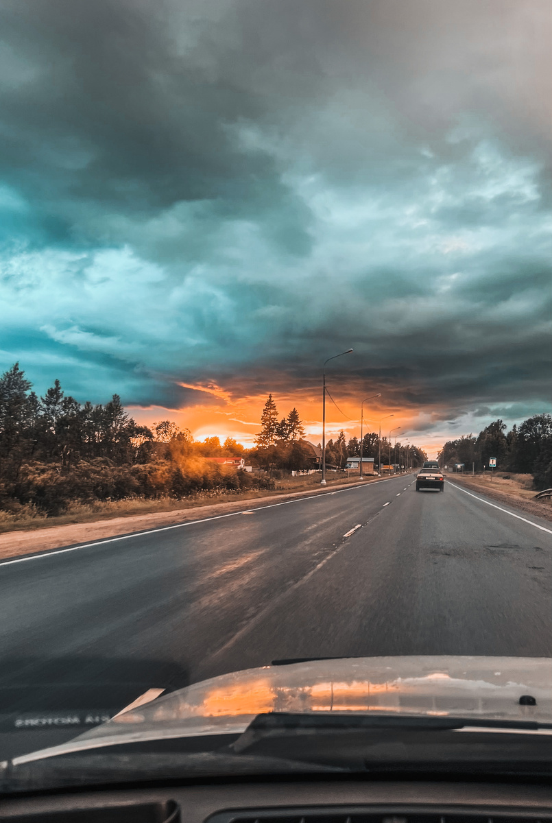 Это мы едем из Белгорода в Новозыбков