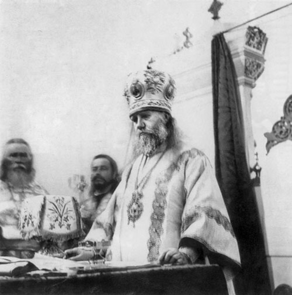 Освящение Спасского храма села Кукобой Ярославской губернии. Май, 1912 г.