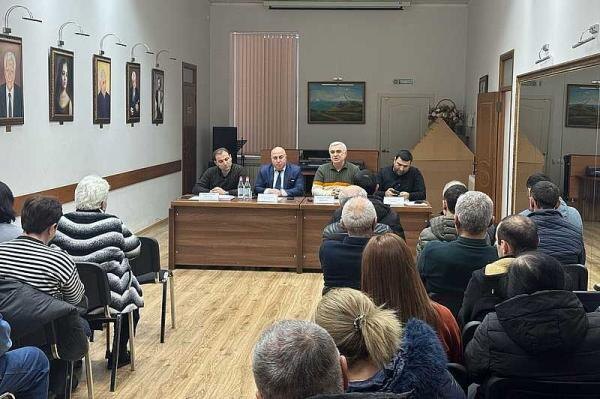 Встреча с арцахцами в Армавире