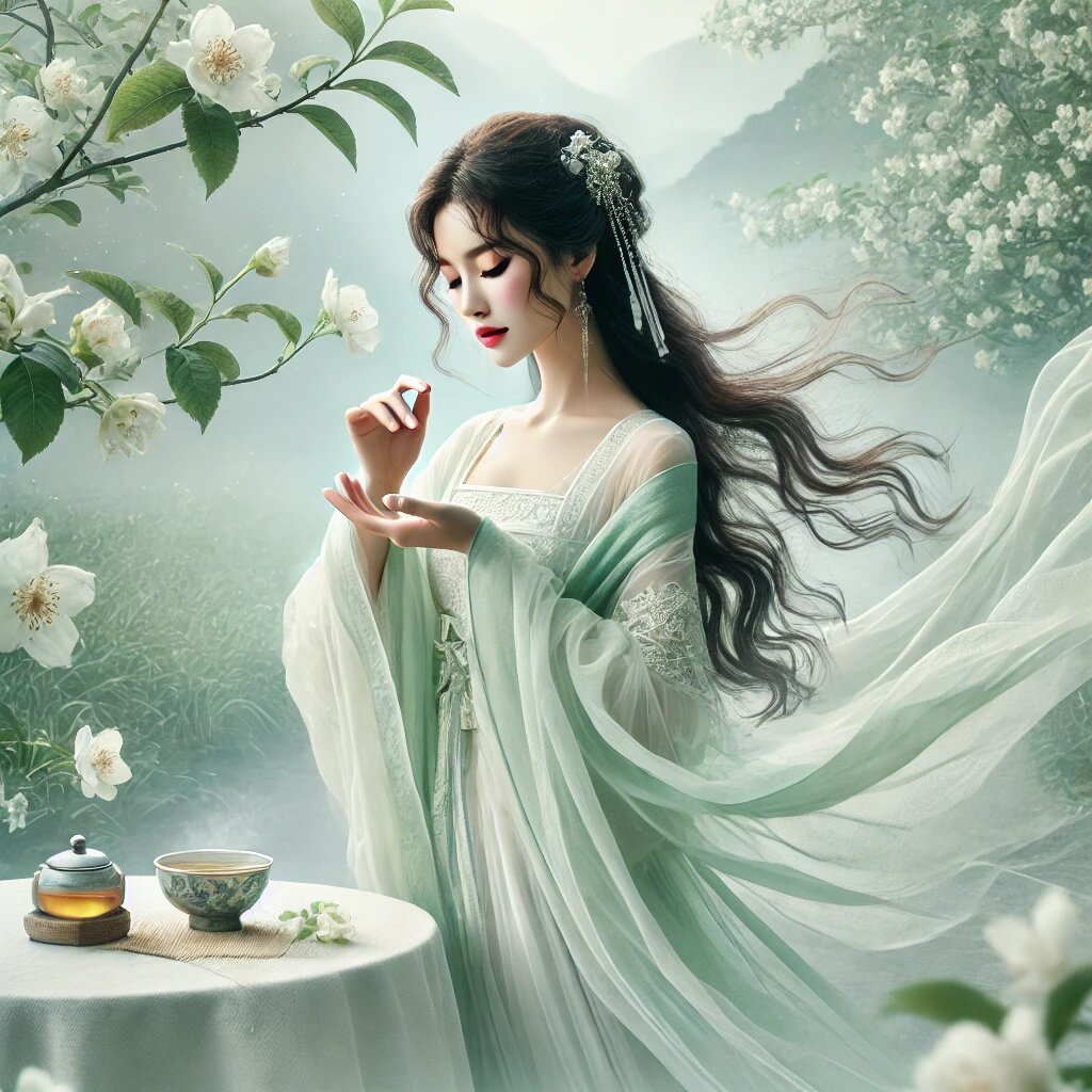 «Моли Сюэ Хуа» в нежном воздушном образе © «Столица чая»