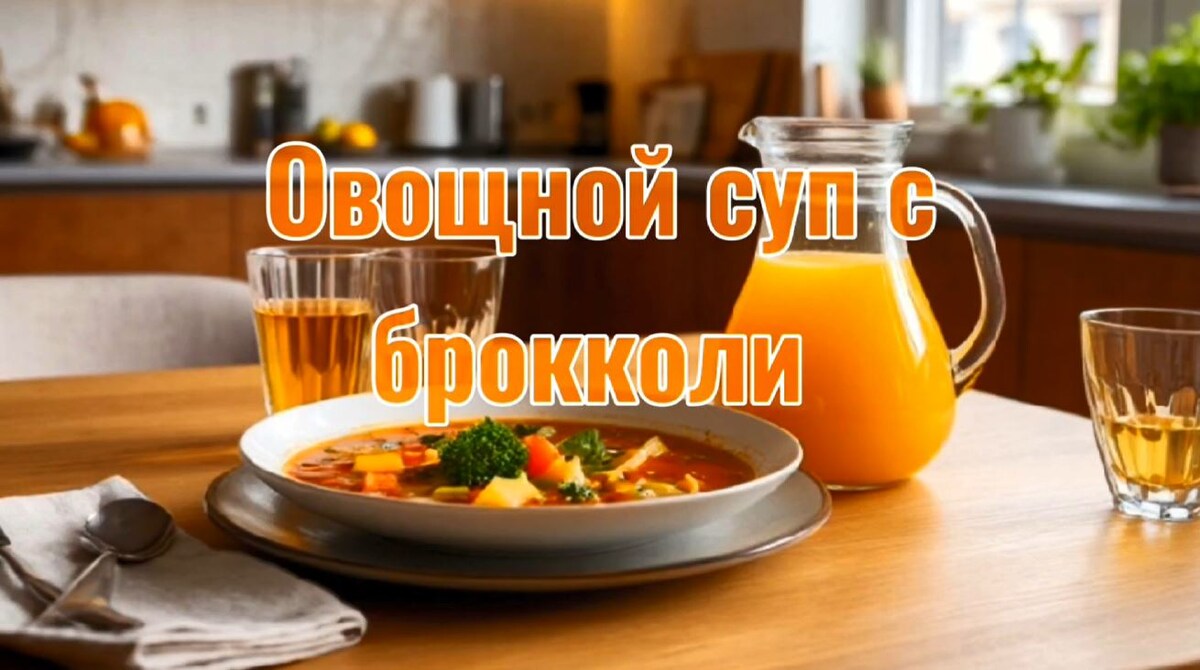 Суп с брокколи Колла автора