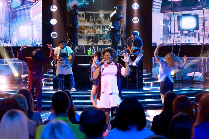 Надежда Ангарская в роли Ареты Франклин

