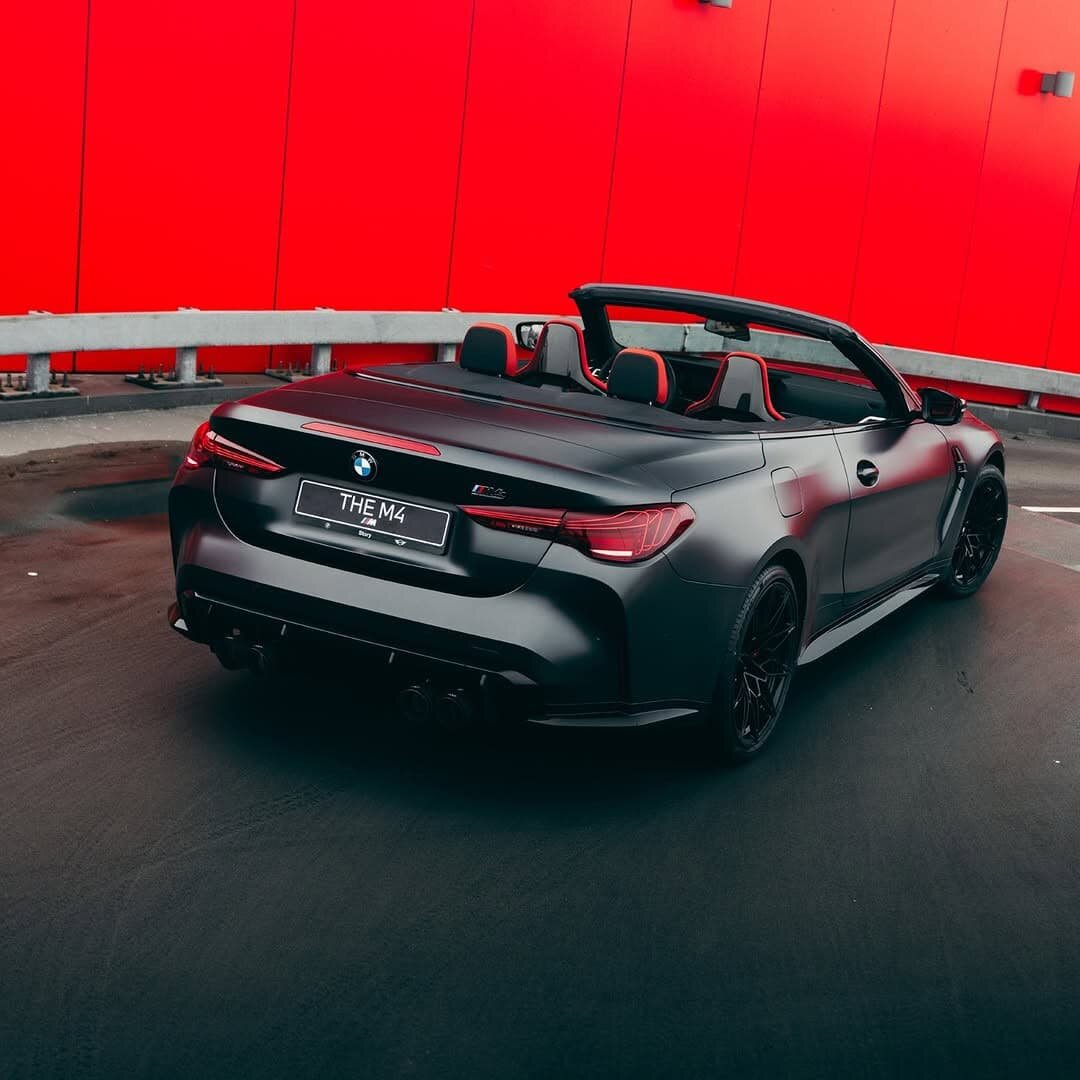 На фото - BMW M4 Convertible 2025 Frozen Deep Grey