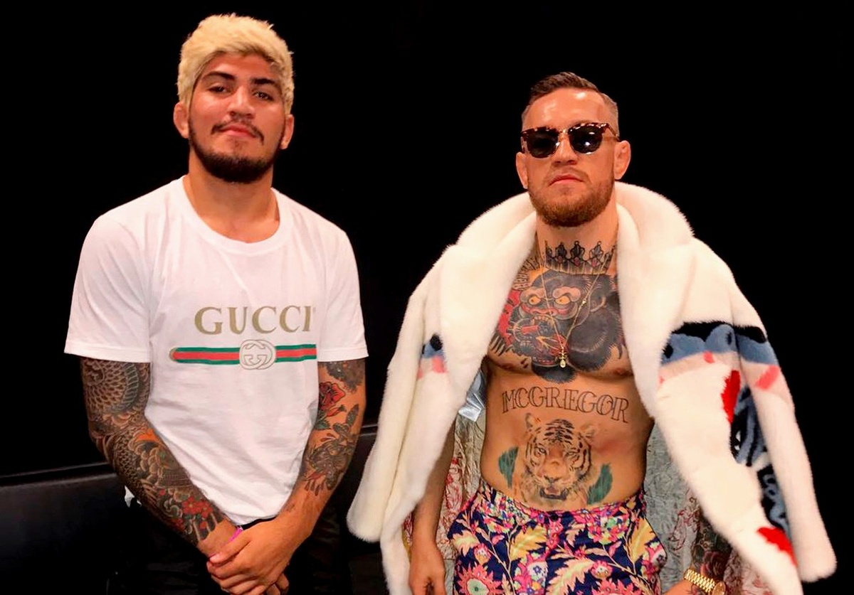 Дилон Данис и Конор Макгрегор. Фото из свободных источников