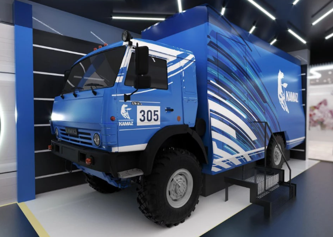 Камаз с 5Д-кинотеатром. «Путешествие по России». Приволжский федеральный округ.