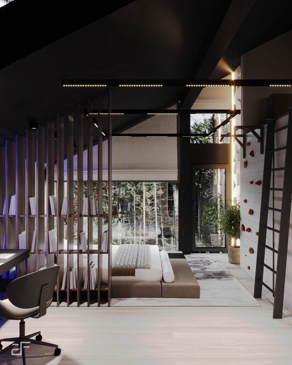 Современная спальня для мальчика: стиль, комфорт и функциональность 