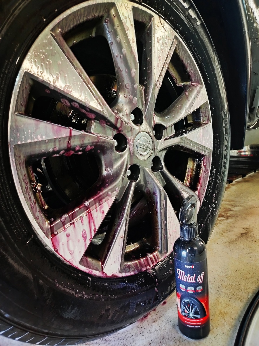 MEGVIT Metal Off в действии