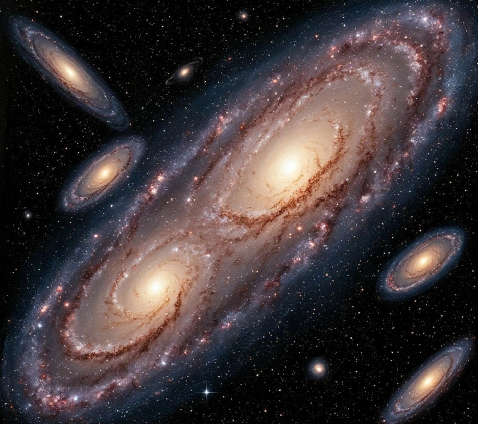 Красота!) Жаль, что эту красоту нейросеть делает, вместо телескопа)