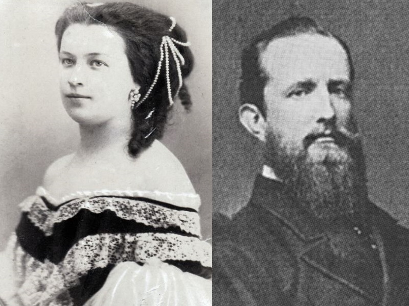 Родители Софии - Наталья Александровна Пушкина и принц Николай Вильгельм Нассауский. 