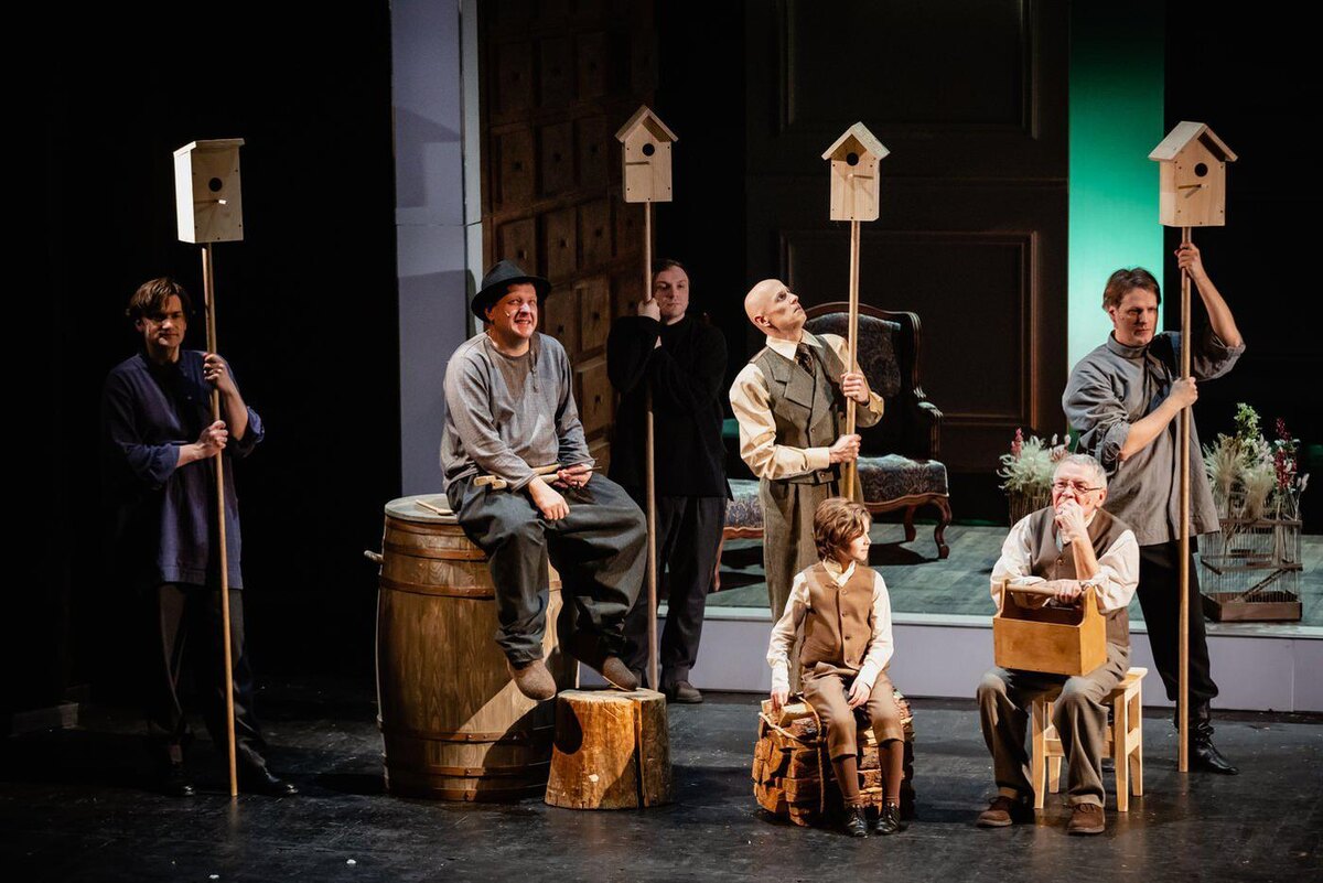 Сцена из спектакля "Лето Господне". Пресс-служба РАМТ