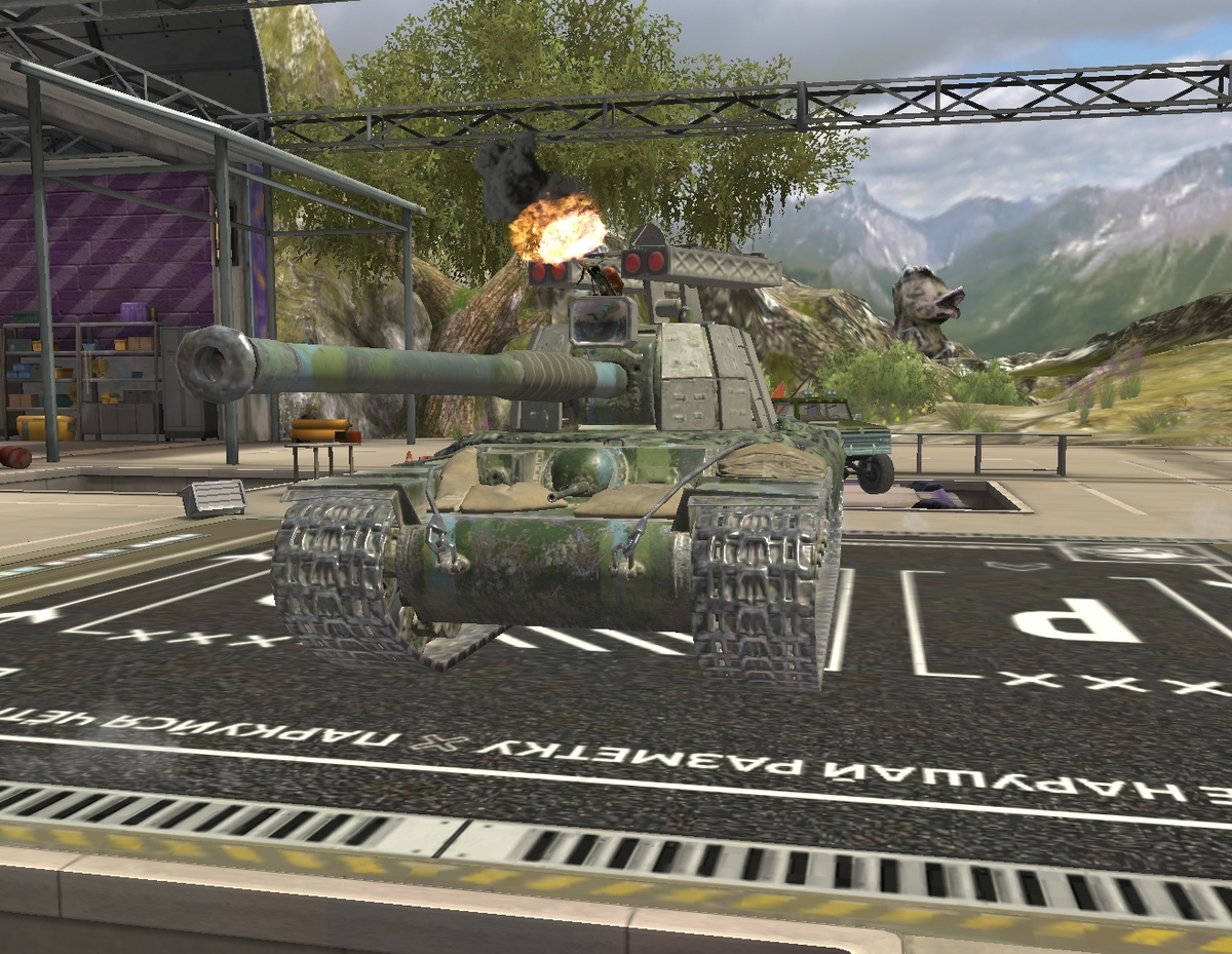 Единственный танк 8 уровня, пока избежавший ребаланса.