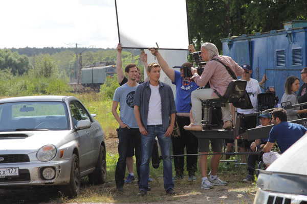 Съемочный процесс коносериала Отдел