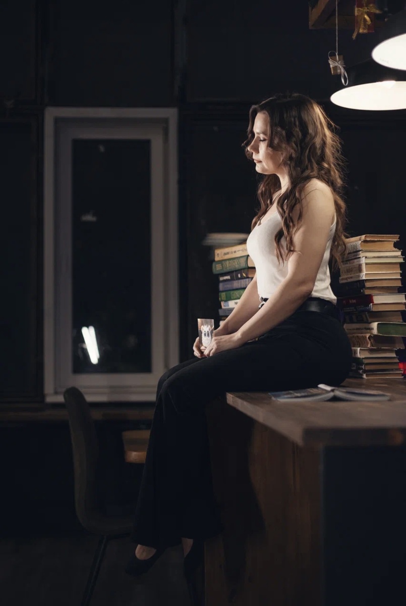 Медитирую на книжного мякиша)