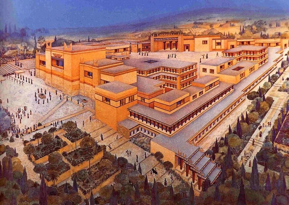 Древний город Кросс (остров Крит, 2-1, 7 тыс. до н.э.) 