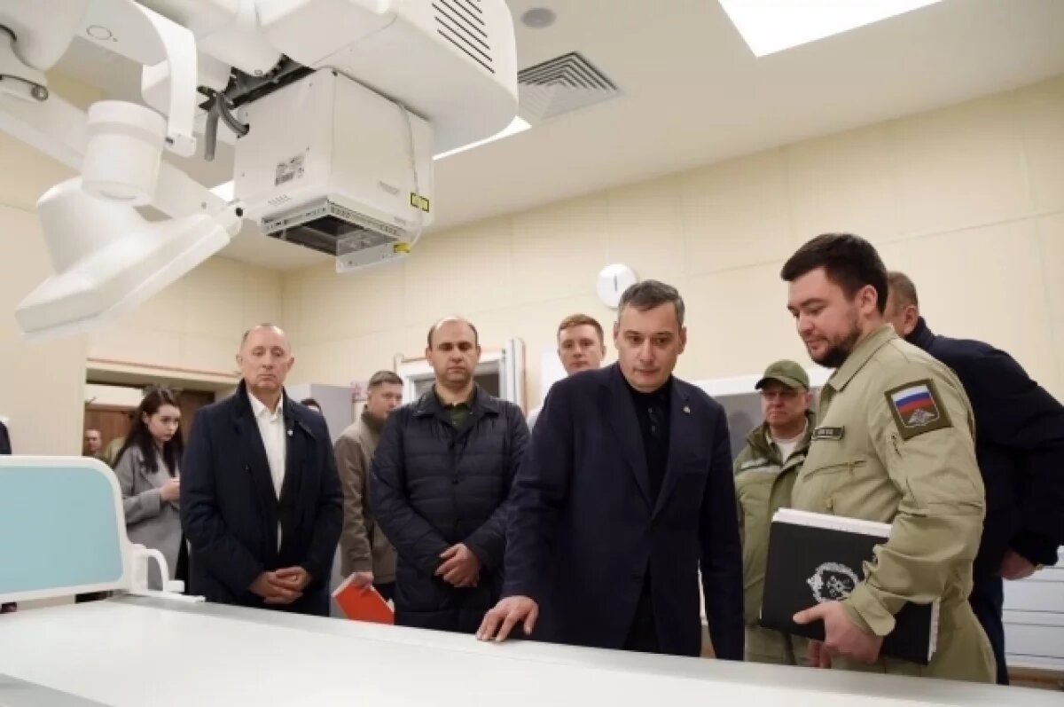    Строительство военного госпиталя завершили в Курской области