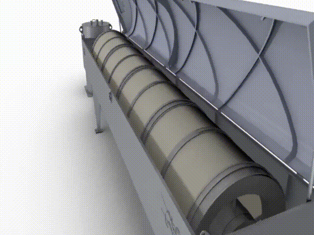 Рисунок 12. Процесс самоочистке фильтра.