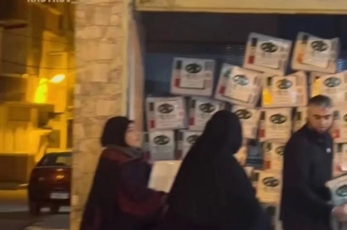    Фонд Кадырова передал продукты для палестинских беженцев в Египте