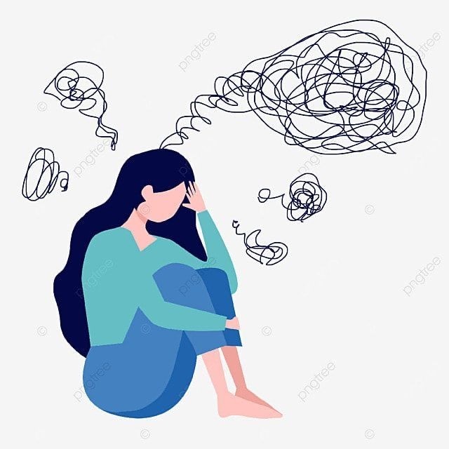 Человек с раздражающими мыслями