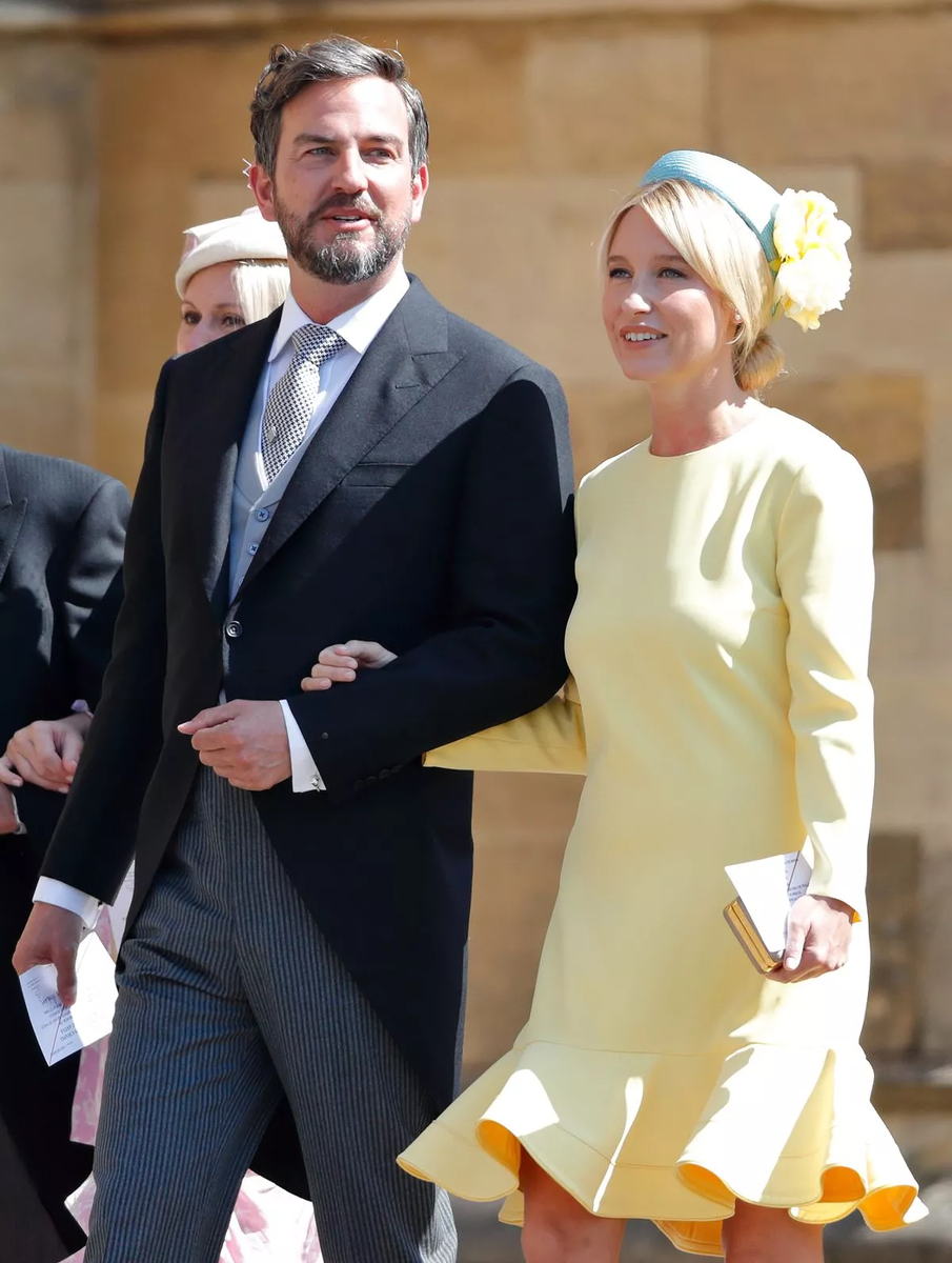 Маркус на свадьбе Гарри и Меган в 2018 году