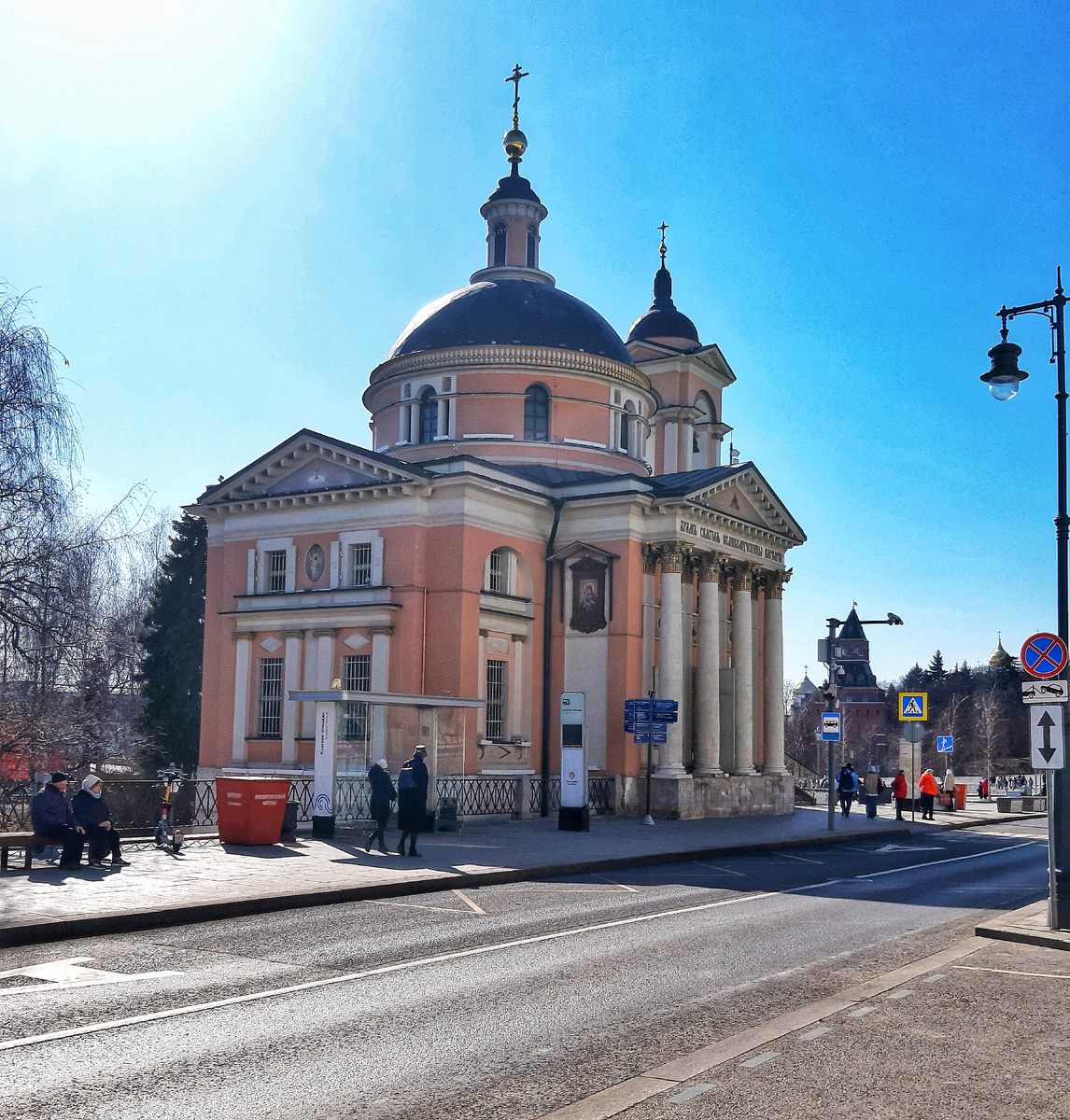 Церковь Варвары Великомученицы на Варварке. Москва. улица Варварка. март 2025 года.
