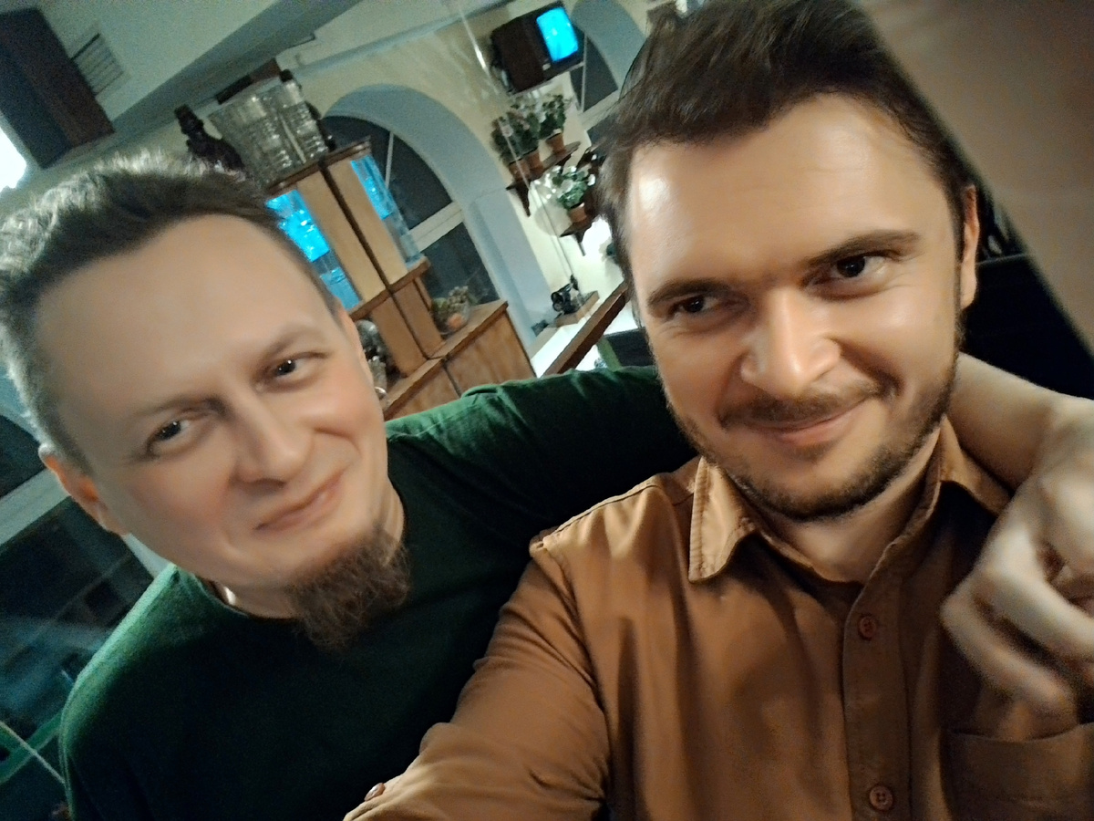 Юрий Фомиченко и Максим Есеков. Фото со страницы ВК Максима Есекова
