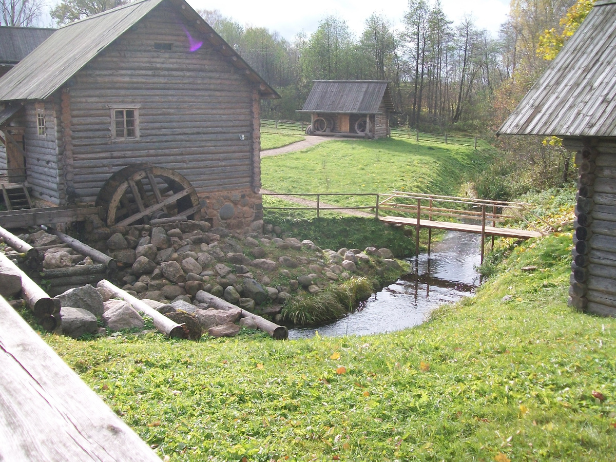 Водяная мельница, Пушкиногорье, мое фото