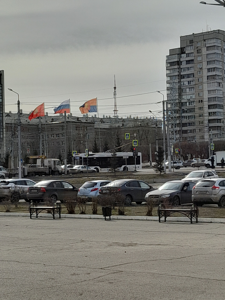 Фото автора.  В городе 