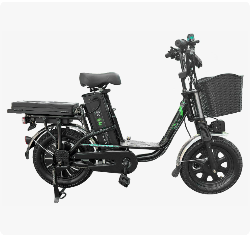 MONSTER BLACK VENOM – Электровелосипед для города и курьеров: Мощь и Свобода!