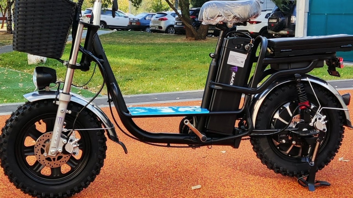 MONSTER BLACK VENOM – Электровелосипед для города и курьеров: Мощь и Свобода!