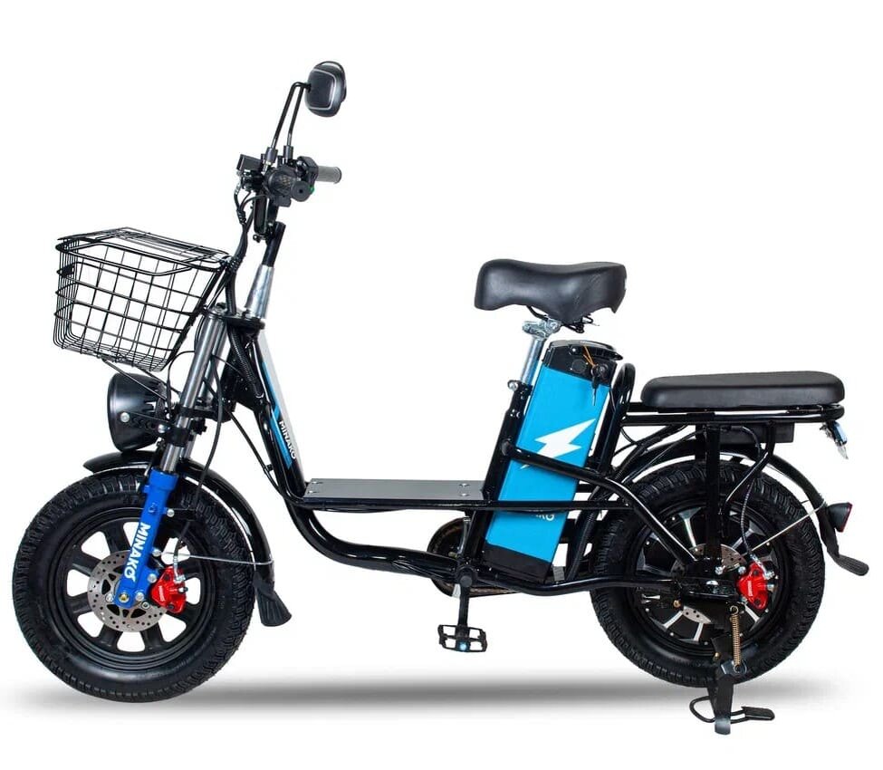 Minako Monster: Мощный электровелосипед для города и курьеров! Управлениебез водительских прав!