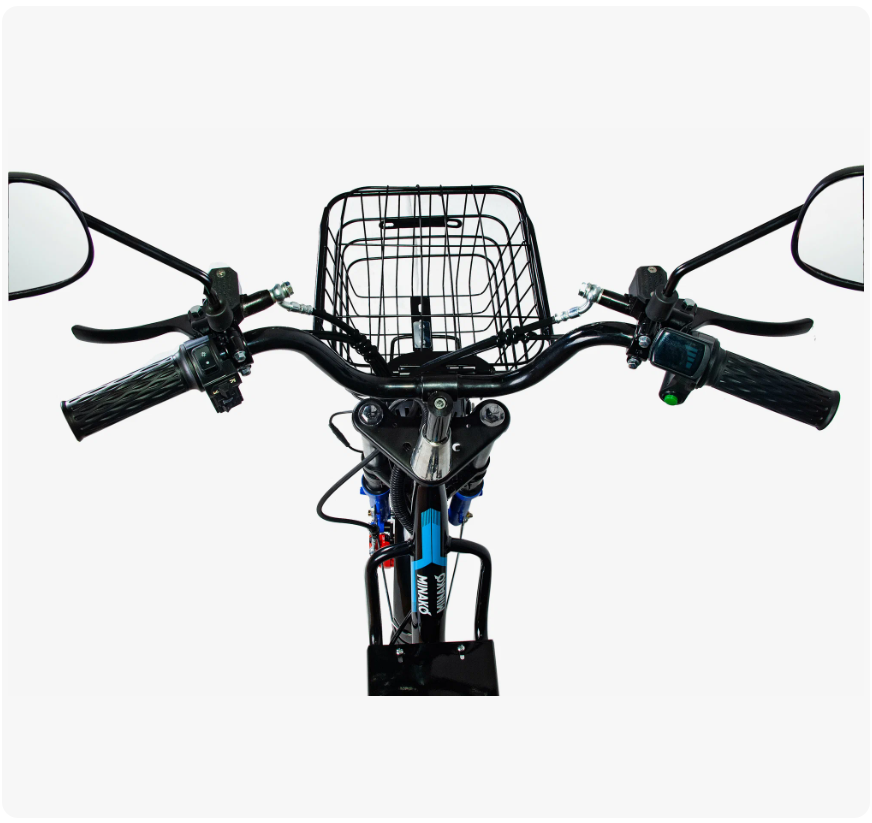 Minako Monster: Мощный электровелосипед для города и курьеров! Управлениебез водительских прав!