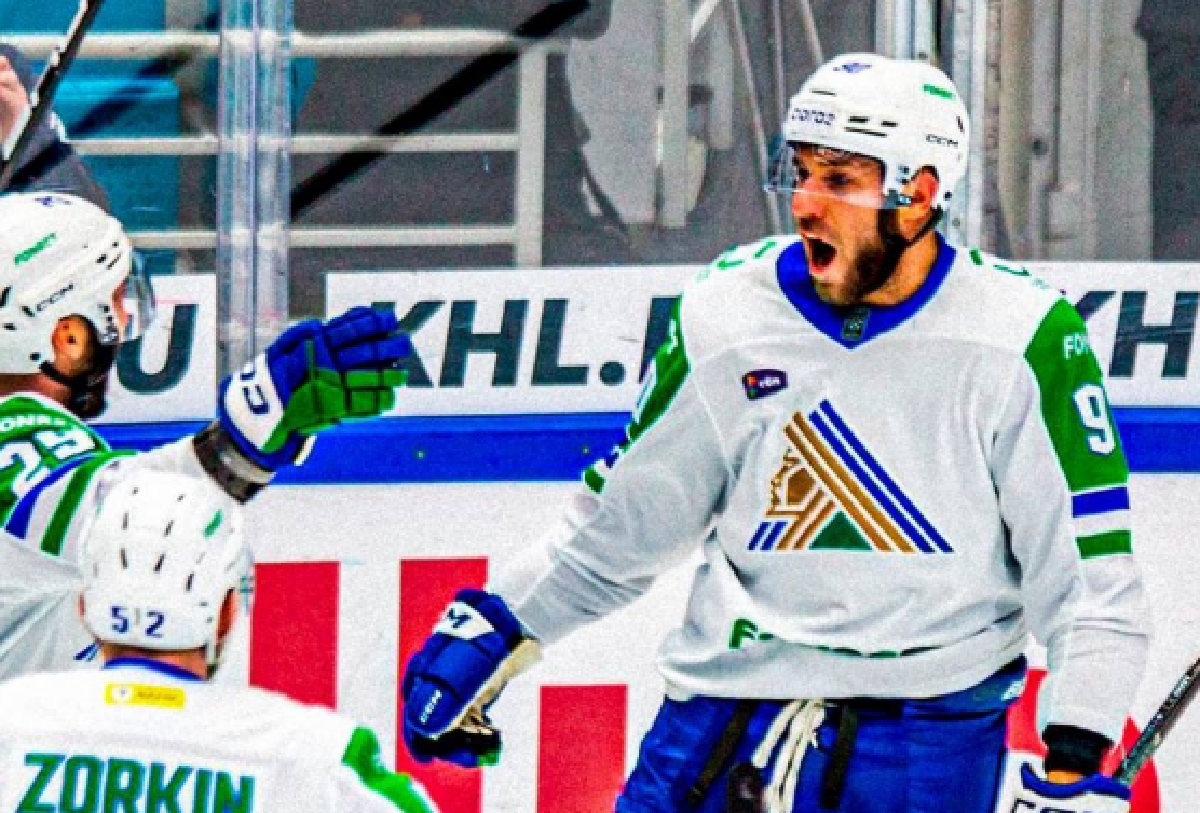 Джошуа Ливо  забросил 49 шайб в чемпионате-2024/25. Фото: ХК "Салават Юлаев"