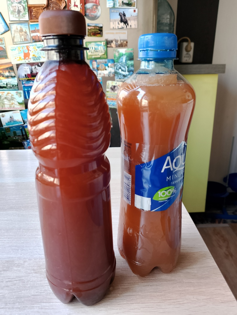 Вот так хранится сок.