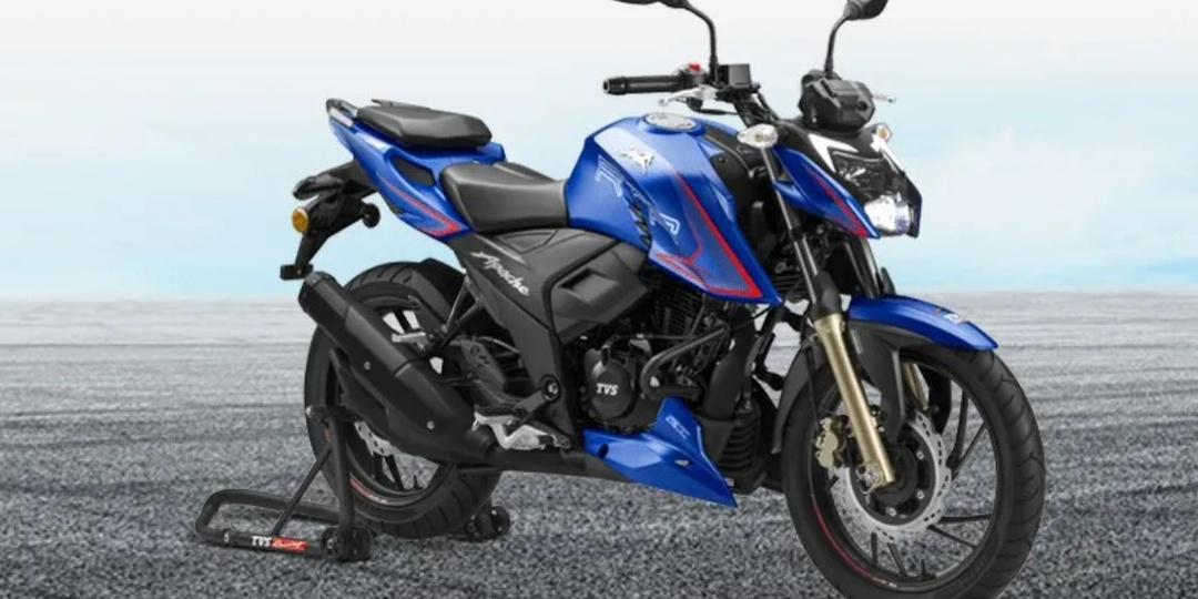 TVS APACHE - самые продаваемые мотоциклы в сегменте 150-200 куб.см. в Индии. Скоро на российском рынке.