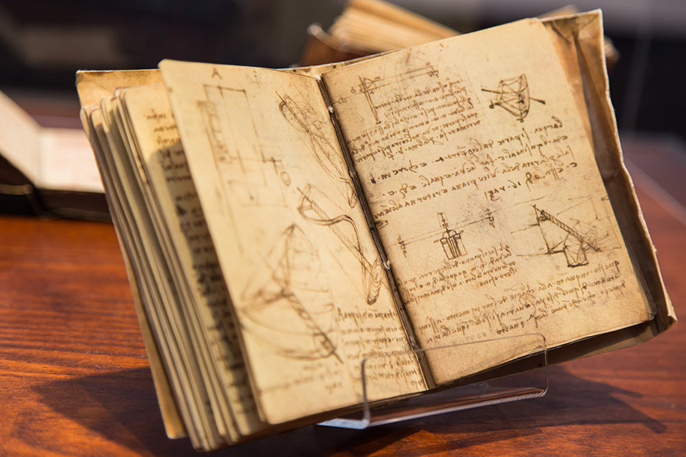 "Кодекс Лестера" Леонардо да Винчи.