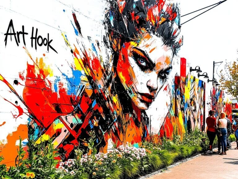    Граффити на заборе частного дома: как создать уникальный дизайн и выразить свою индивидуальность Art-Hook.Ru