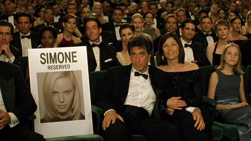 кадр из фильма "Симона" 2002 года, режиссёр Эндрю Никкол