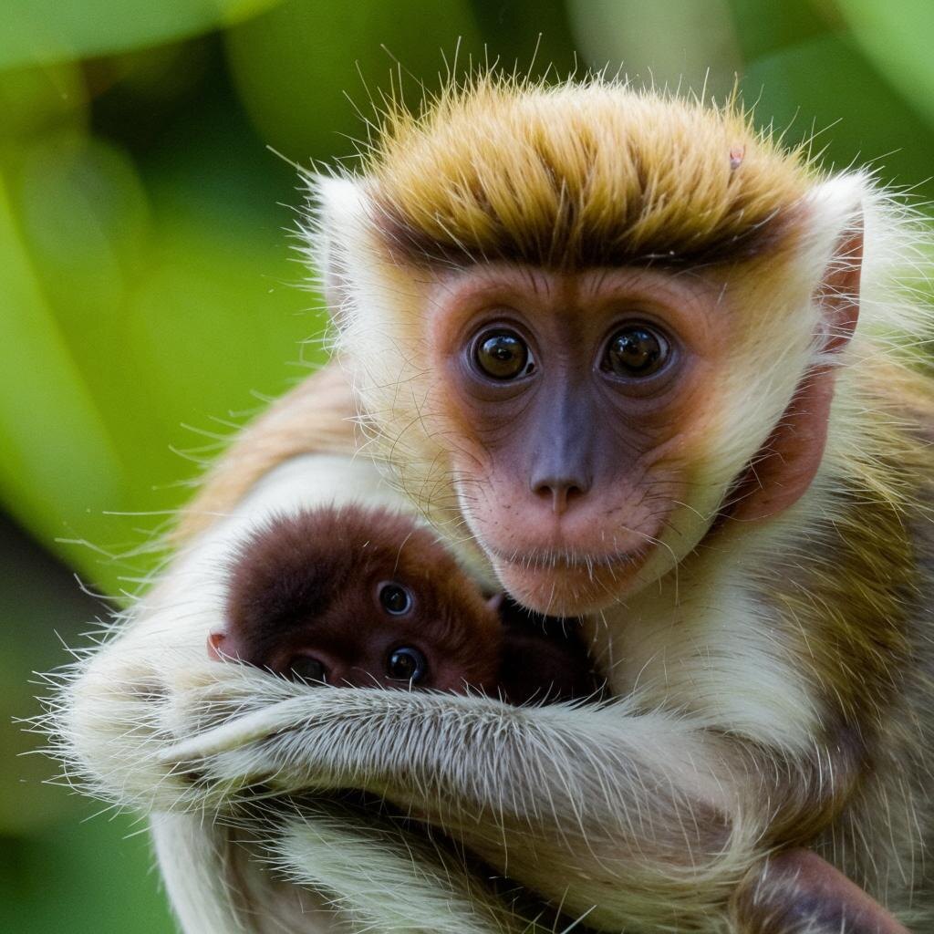 молодые самки, получившие возможность ухаживать за чужими детёнышами, приобретают ценный опыт.