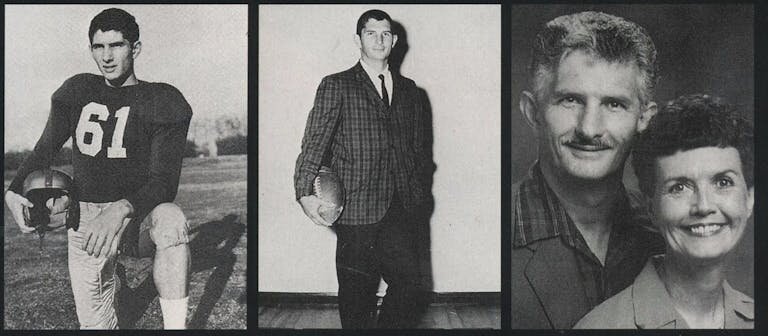 Чарльз в молодости и с женой.