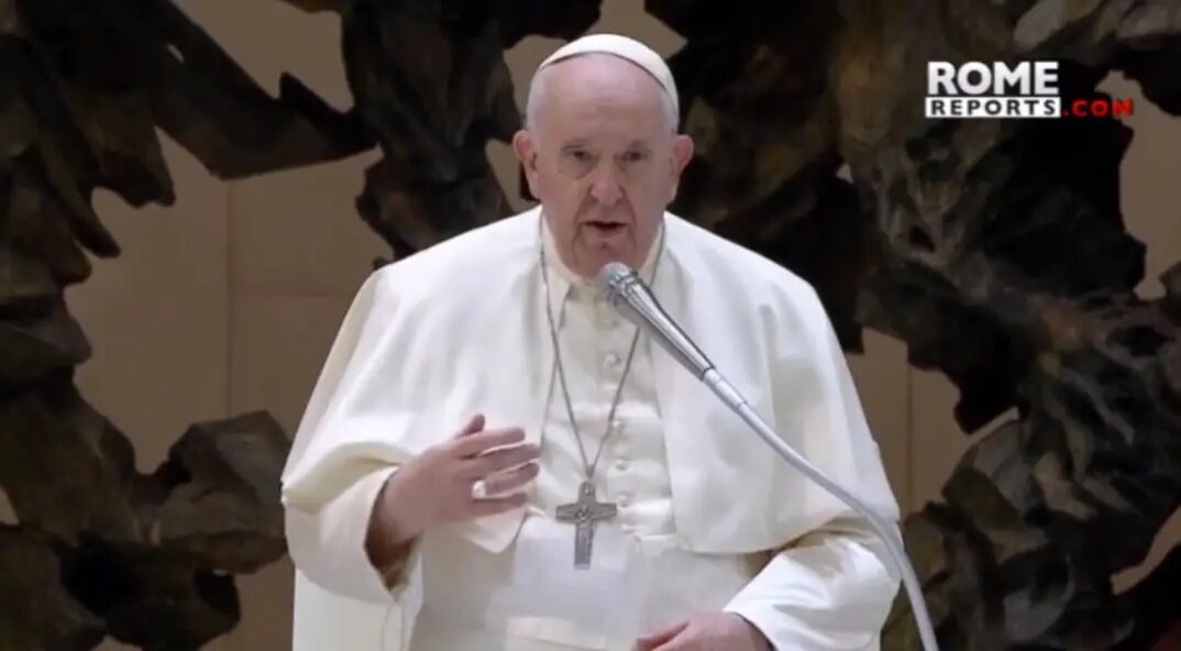    Папа Римский Франциск. Фото: скриншот из СМИ Италии.