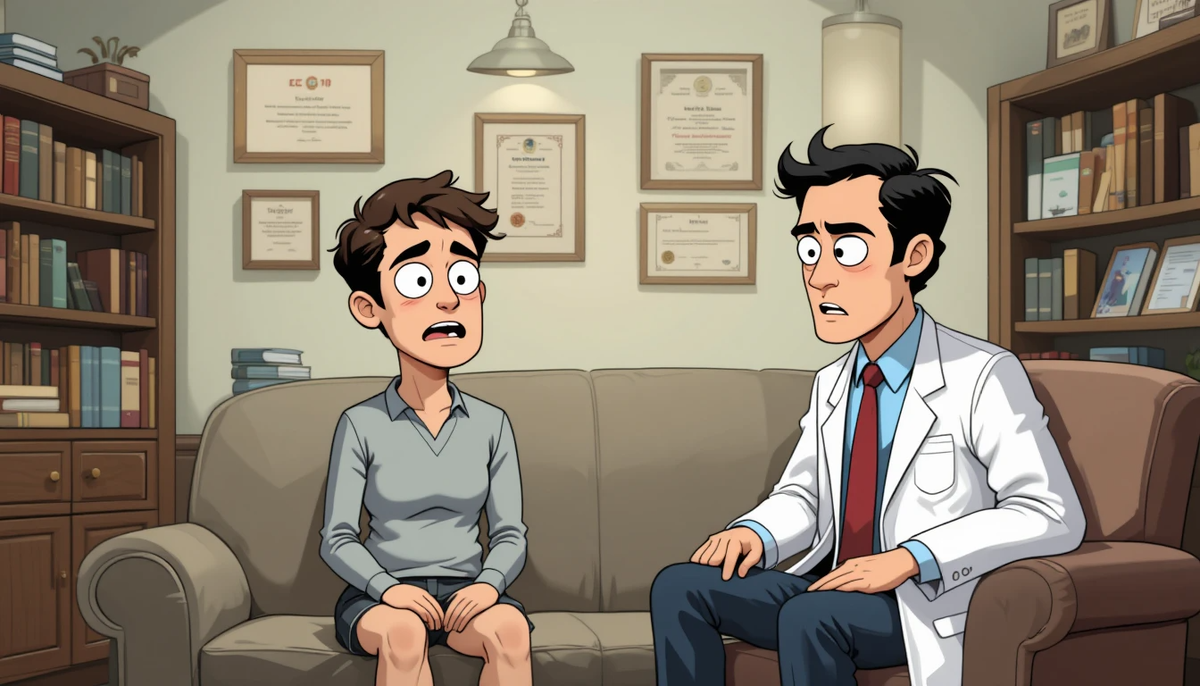 Работа психолога состоит в том, чтобы слушать, слушать и слушать и при этом, главное не уснуть...