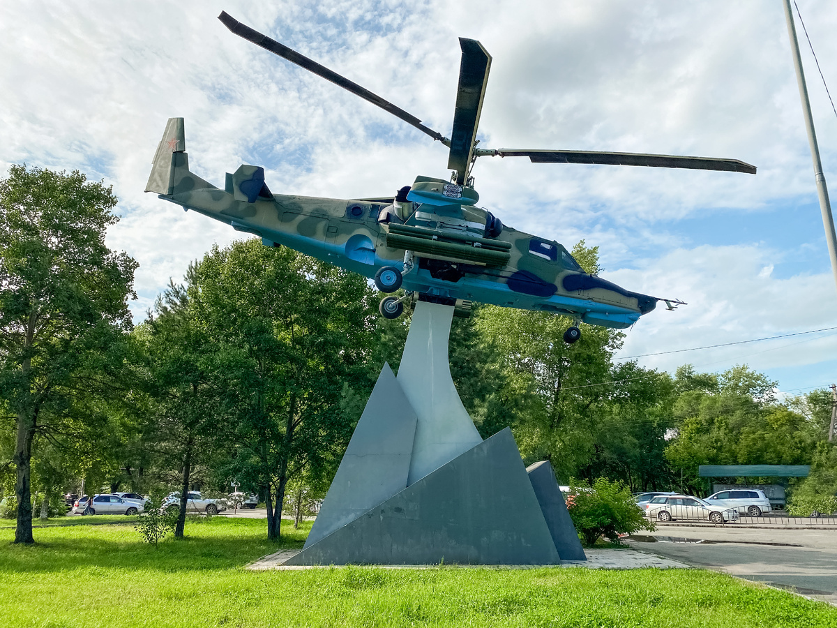 Красавец Ка-52 "Чёрная акула"