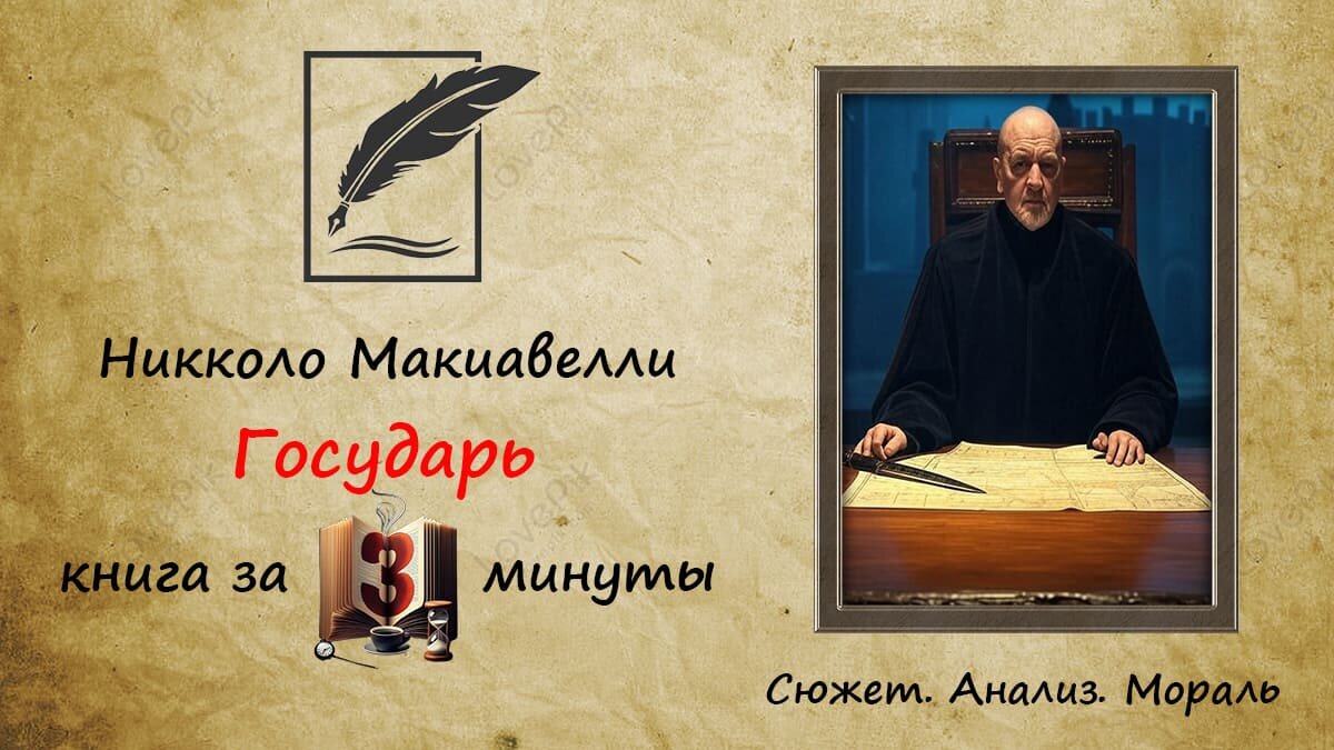 Никколо Макиавелли «Государь»: краткое содержание за 3 минуты