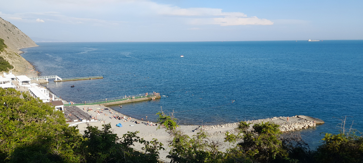 Пляж Абрау Бич