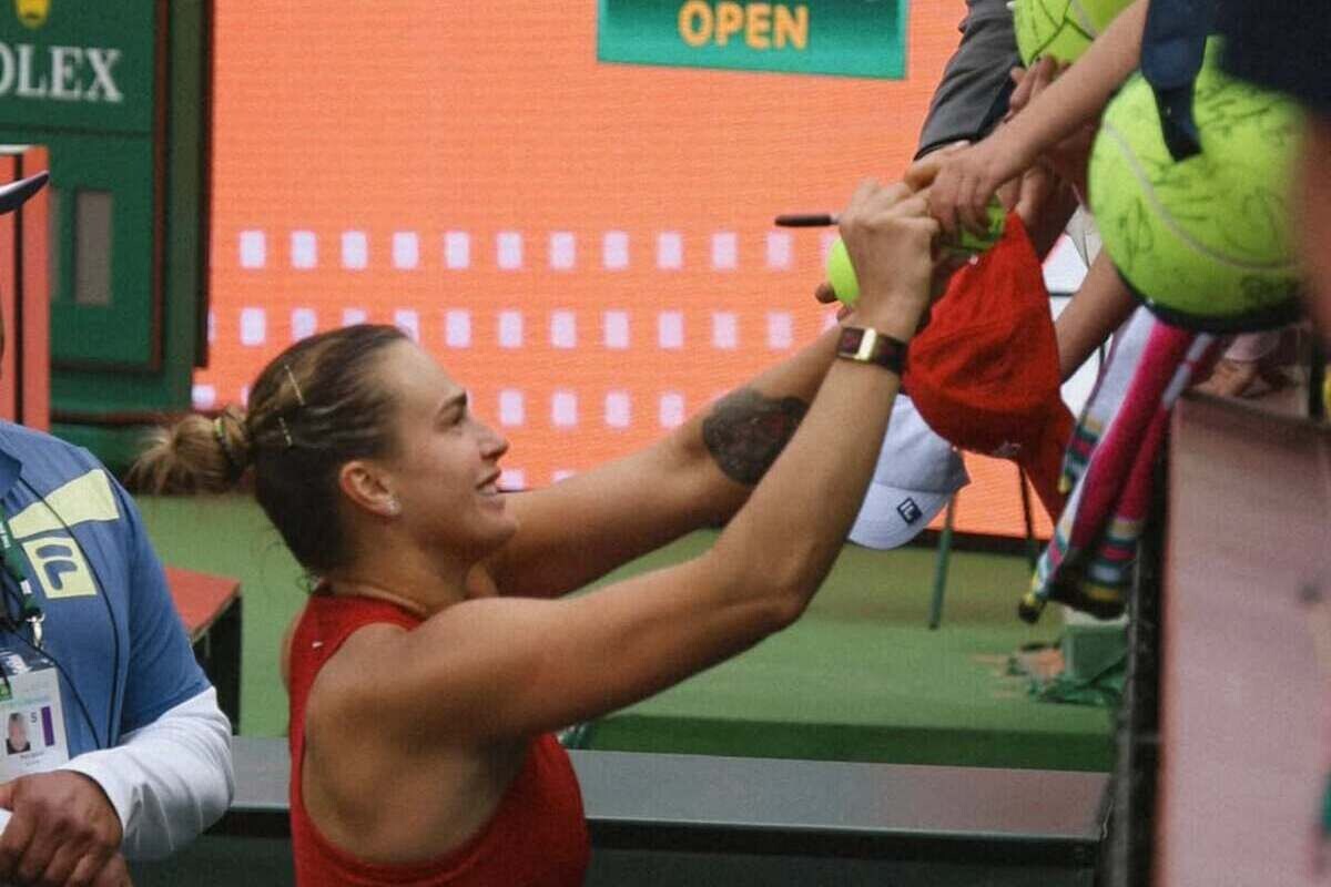    Фото: arynasabalenka / Instagram